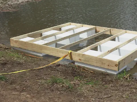 Floating Platform on a Private Pond in Culpepper, VA