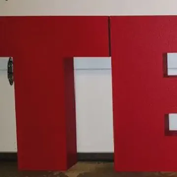 Large Custom Foam Letters for TED Talk Events