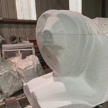 Large Foam Sculptures from EPS Blocks