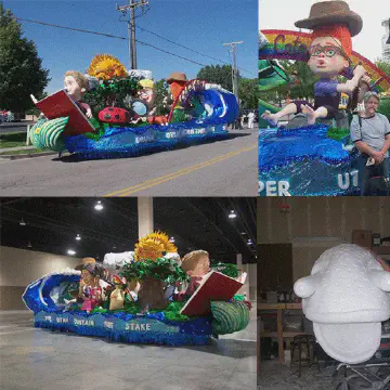 Parade float ideas for church, school or business