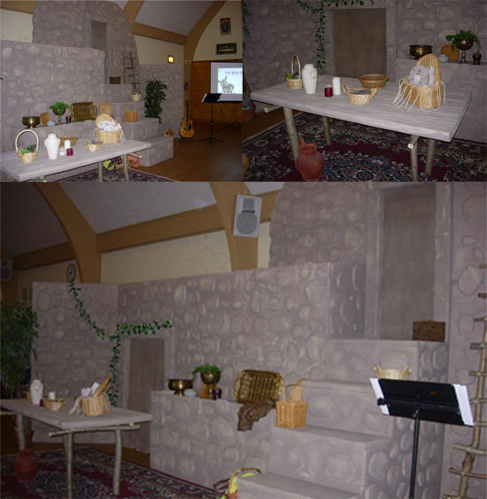 EPS Foam Blocks for Church Project Universal Foam Products