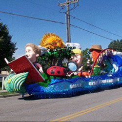 Styrofoam Parade Floats