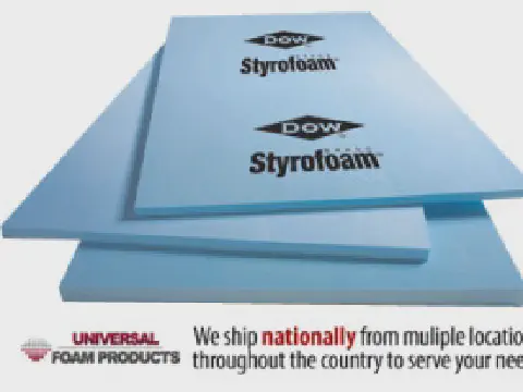 5 Inch Styrofoam Sheets