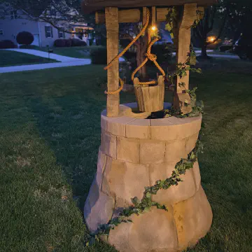 Custom EPS Foam Wishing Well Prop