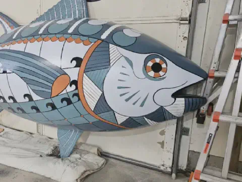 EPS Foam Fish Sculptures