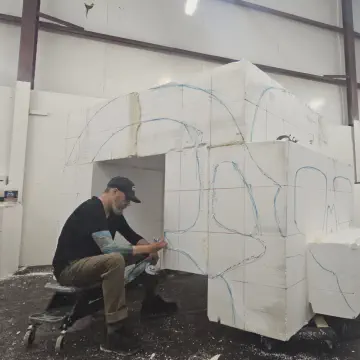 EPS Foam Used for “Mutant Vehicle” at Burning Man – Portland, OR