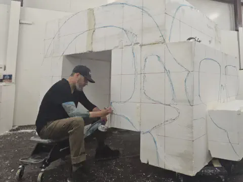 EPS Foam Used for “Mutant Vehicle” at Burning Man – Portland, OR