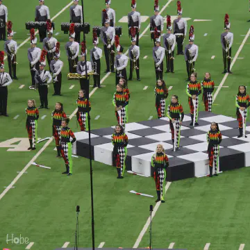 Foam Blocks for Marching Band Production