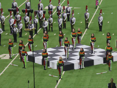 Foam Blocks for Marching Band Production