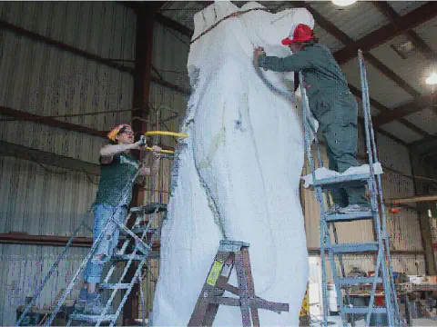 Giant EPS Bear Sculpture