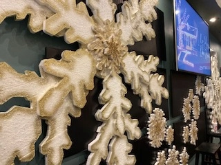 05 Giant Foam Snowflakes for Church Displays