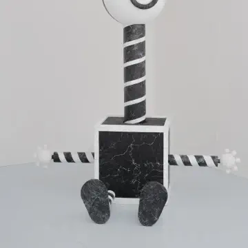 Innovative Sculpture Design Using a 24 inch Hollow EPS Foam Ball