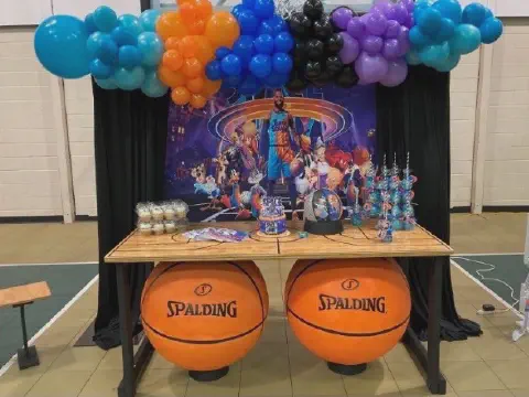 Large Foam Basketball Table Stands