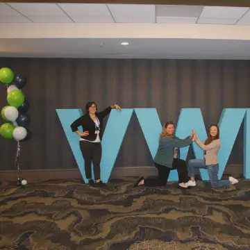 Large Foam Letters for Work Conference