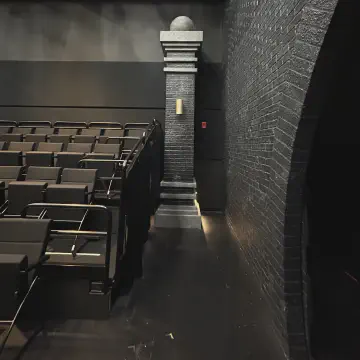 Theatrical Set Design with Expanded Polystyrene Foam Spheres