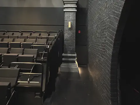 Theatrical Set Design With Expanded Polystyrene Foam Spheres