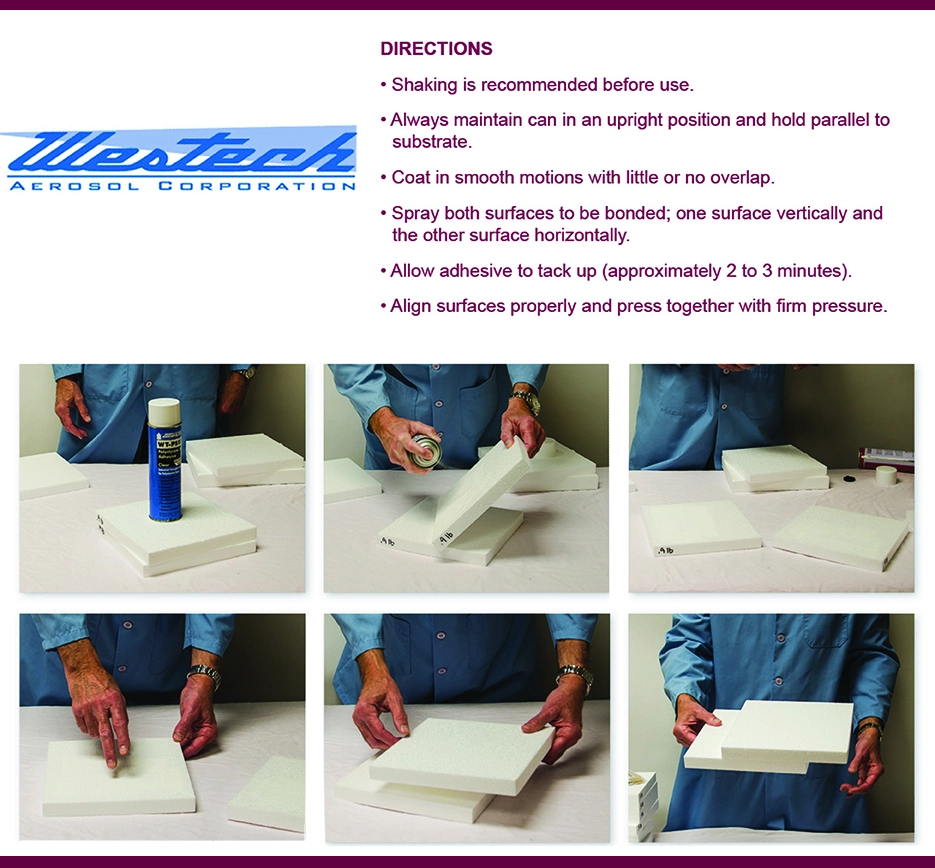 Westech Adhesive Application Direction