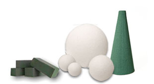 Dow STYROFOAM blocks, balls and cones