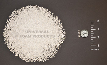 Polystyrene or Styrofoam Beads, Universal Foam Products