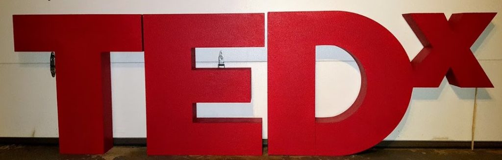 Large Custom Foam Letters for TED Talk Events | Styrofoam, EPS ...