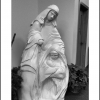 A Madonna Sculpture Carved from EPS Foam
