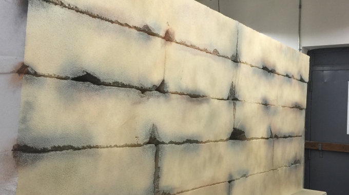 EPS Foam Artificial Limestone Wall