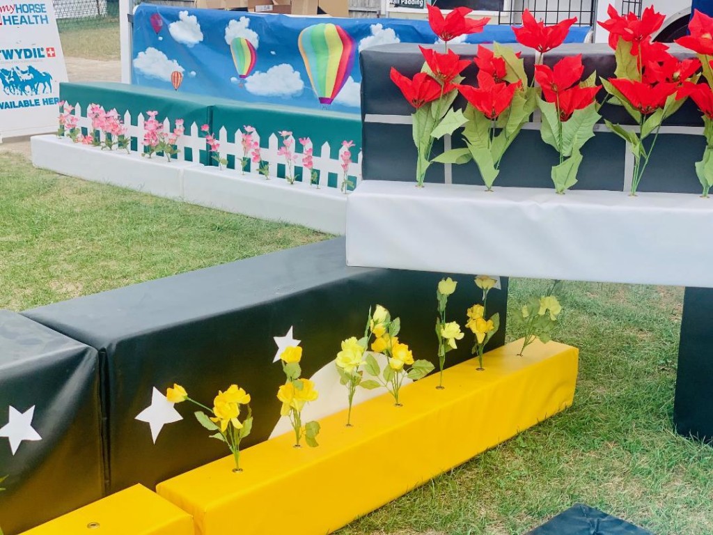 Jumps and Displays at Horse Jumping Competition| Styrofoam, EPS ...