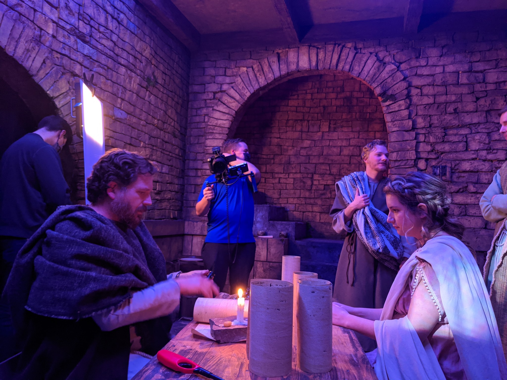 Large Theatrical Sets from Foam Blocks and Sheets Universal Foam